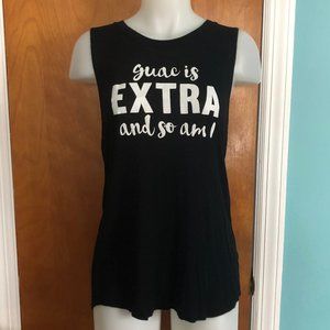 MIKEN FLOW BLACK MUSCLE TANK * EXTRA * GUAC * soft